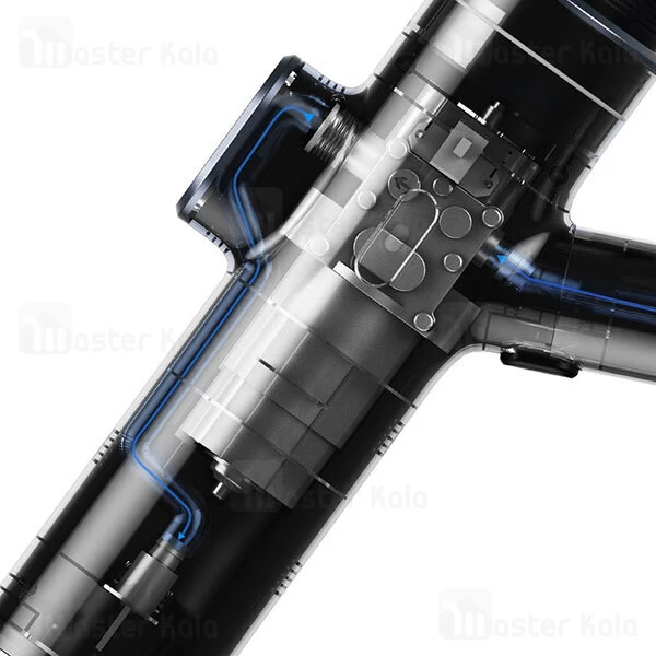 شلنگ و نازل کارواش Baseus Dual Power Portable Electric Car Wash Spray Nozzle Set CRDDSQ-01 3Pcs