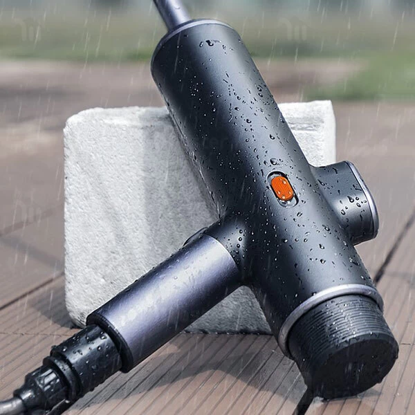 شلنگ و نازل کارواش Baseus Dual Power Portable Electric Car Wash Spray Nozzle Set CRDDSQ-01 3Pcs