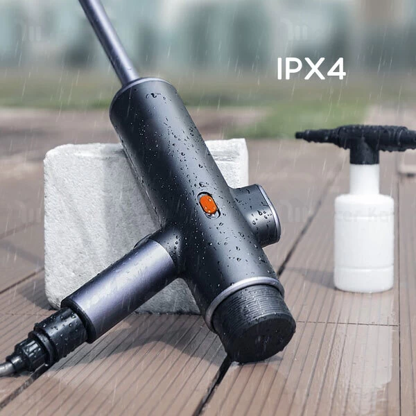 کیت شست و شوی خودرو بیسوس Baseus Dual Power Portable Electric Car Wash Spray Nozzle Set TZCRDDSQ-01