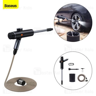 کیت 5تایی شست و شوی خودرو بیسوس Baseus Dual Power Portable Electric Car Wash Nozzle Set TZCRDDSQ-01