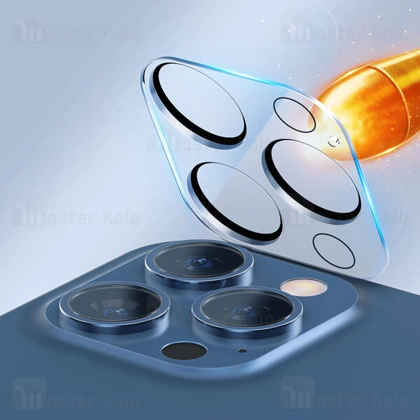 پک 2تایی محافظ لنز دوربین شیشه ای آیفون Baseus Camera Lens iPhone 12 Pro SGAPIPH61P-AJT02