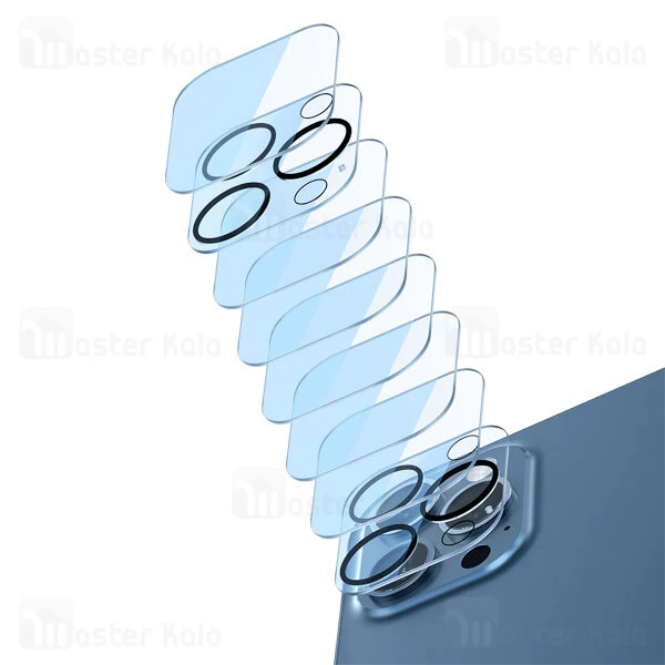 پک 2تایی محافظ لنز دوربین شیشه ای آیفون Baseus Camera Lens iPhone 12 Pro SGAPIPH61P-AJT02