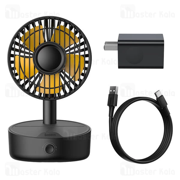 استند و شارژر وایرلس بیسوس Baseus Hermit توان 10 وات دارای پنکه