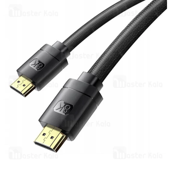 کابل بیسوس Baseus High Definition Series 8K HDMI 2.1 Adapter Cable 3m CAKGQ-L01