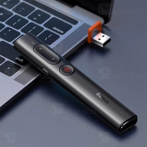 پوینتر و پرزنتر بیسوس Baseus Orange Dot PPT Wireless Presenter Youth ACFYB-A01