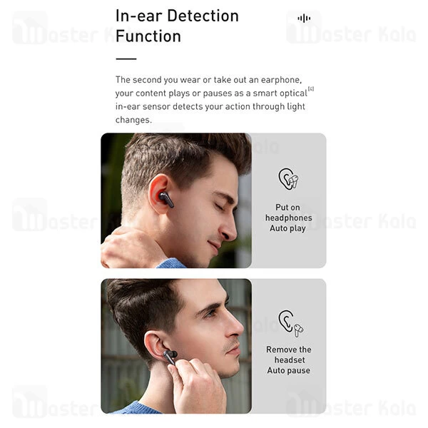 هندزفری بلوتوث Baseus SIMU S2 ANC TWS Bluetooth Earphones NGS2-0G