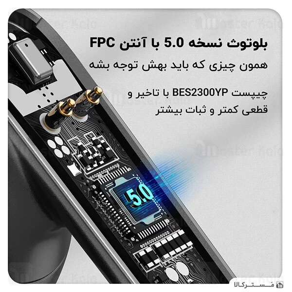 هندزفری بلوتوث Baseus SIMU S2 ANC TWS Bluetooth Earphones NGS2-0G