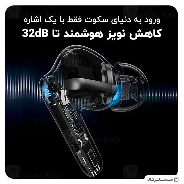 هندزفری بلوتوث Baseus SIMU S2 ANC TWS Bluetooth Earphones NGS2-0G