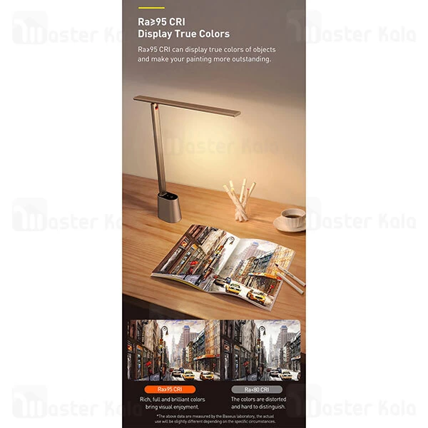 چراغ مطالعه Baseus DGHY-02 Smart Eye Series Full Spectrum Eye-protective Desk Lamp