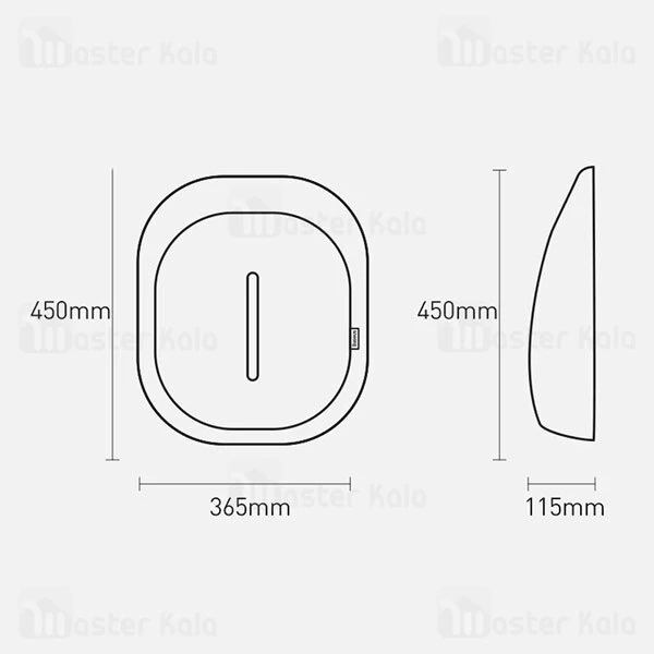 بالش کمر Baseus Car Travel Pillow The Headrest Memory Foam CRTZ01-A01