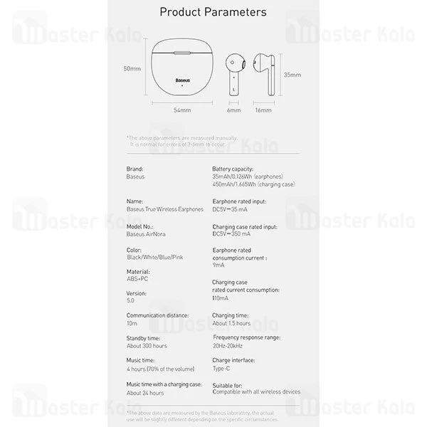﻿هندزفری بلوتوث Baseus W2 Encok Hi-Fi True Wireless AirNora Earphones NGW2-01