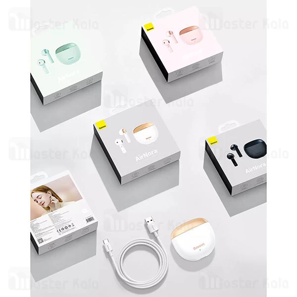 ﻿هندزفری بلوتوث Baseus W2 Encok Hi-Fi True Wireless AirNora Earphones NGW2-01