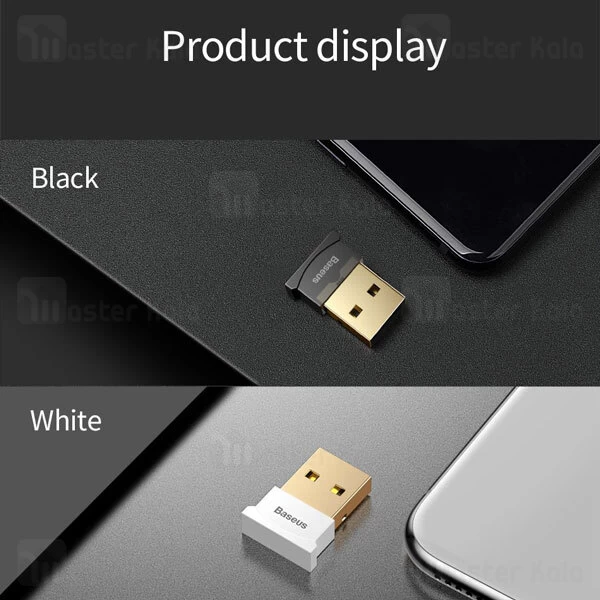 دانگل بلوتوث USB ورژن 4.0 بیسوس Baseus Wireless Adaptors For Computers CCALL-BT01