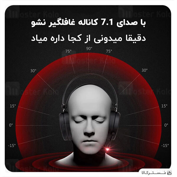 هدفون گیمینگ Lenovo Legion Star Y360 Wired Gaming Headphone