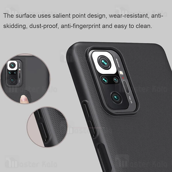 قاب نیلکین Xiaomi Redmi Note 10 pro / Note 10 Pro Max Nillkin Frosted Shield Case