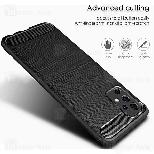 قاب محافظ ژله ای Samsung Galaxy A52 / A52 5G Fiber Carbon Rugged Armor Case