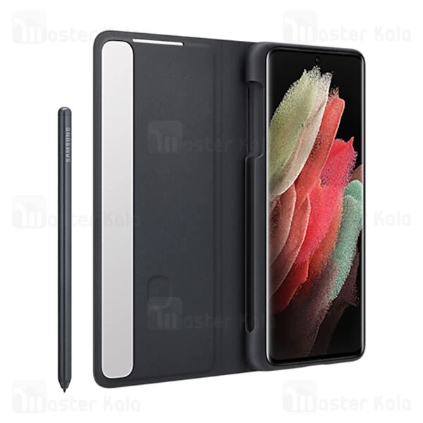 کیف هوشمند Samsung Galaxy S21 Ultra Clear View Cover With S Pen