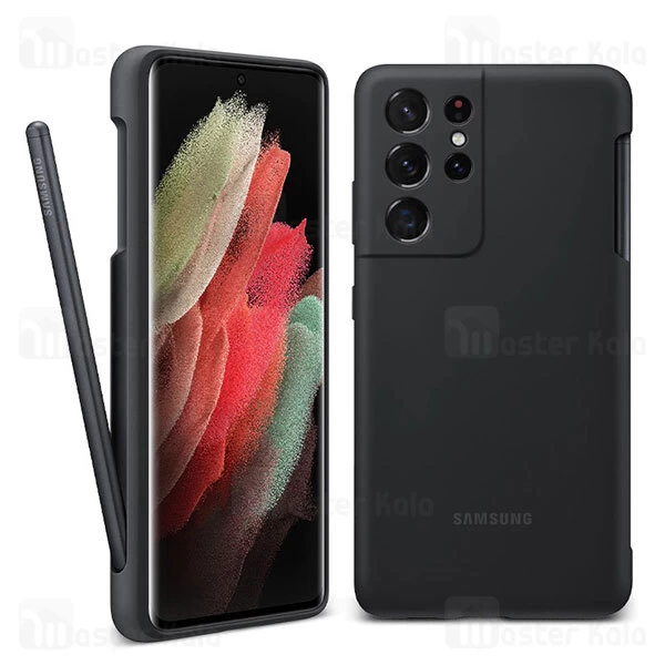 گارد سیلیکونی Samsung Galaxy S21 Ultra Silicone Original Cover With S Pen
