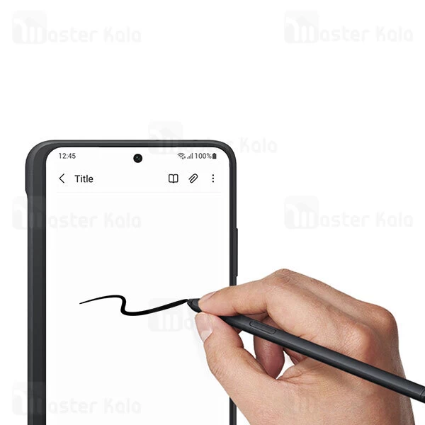 گارد سیلیکونی Samsung Galaxy S21 Ultra Silicone Original Cover With S Pen