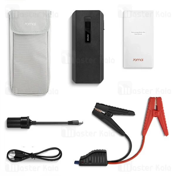 پاوربانک و جامپ استارتر خودور شیائومی Xiaomi 70Mai Midrive PS06 Jump Starter Max 18000mAh