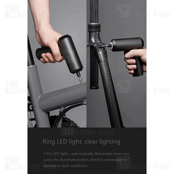 پیچ گوشتی Xiaomi Mijia Electric Cordless Design Screwdriver S2 3.6V 12Pcs