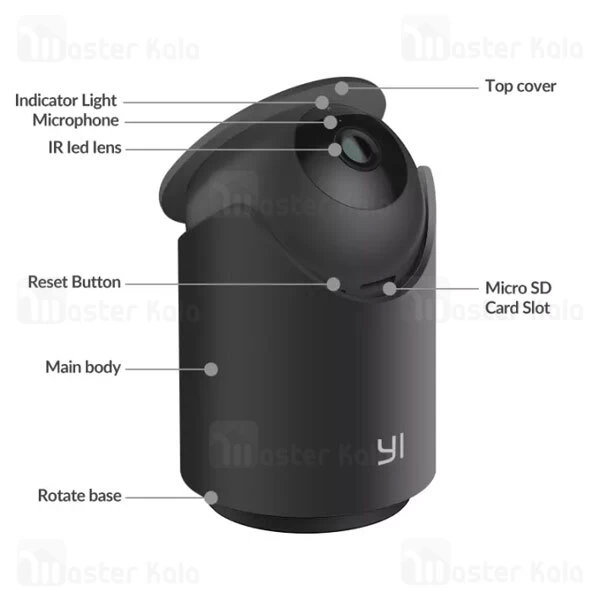 دوربین نظارتی هوشمند شیائومی Xiaomi YI Dome U Camera Pro نسخه گلوبال