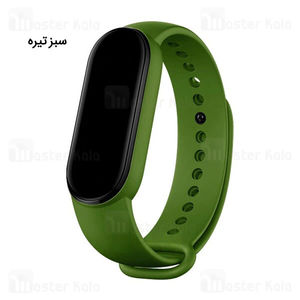 بند سیلیکونی دستبند Xiaomi Mi Band 5 / 6 Silicone Strap