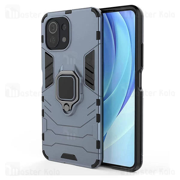 قاب ضد ضربه Xiaomi Mi 11 Lite / Mi 11 Lite 5G KEYSION Shockproof Armor Ring Holder Case