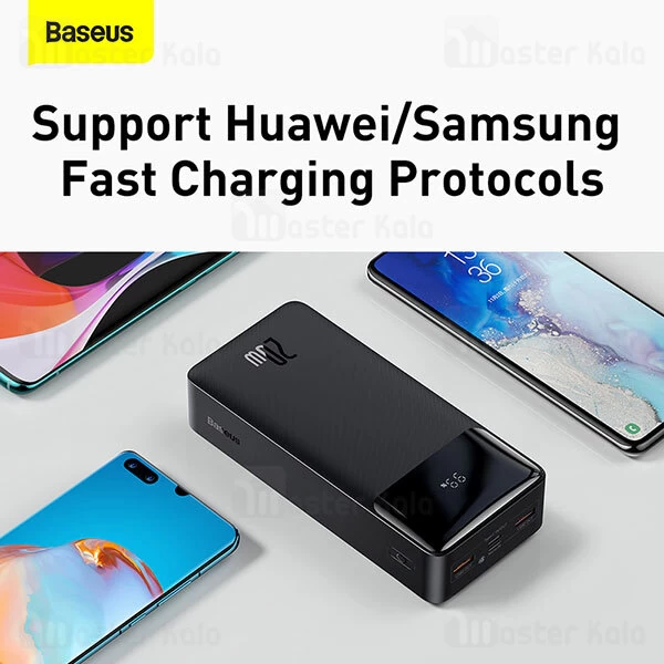 پاوربانک Baseus Bipow Digital Display 30000mAh 20W Power Bank PPBD30K PPDML-N01