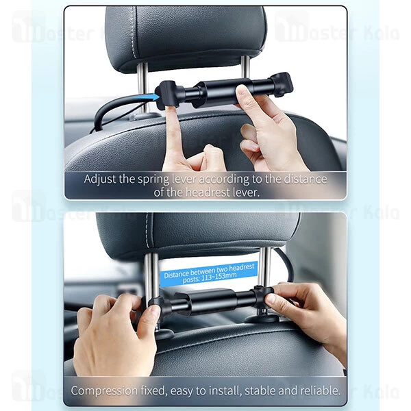 پنکه بیسوس Baseus Blustery Car Two-Headed Vehicle Fan CXJF-01