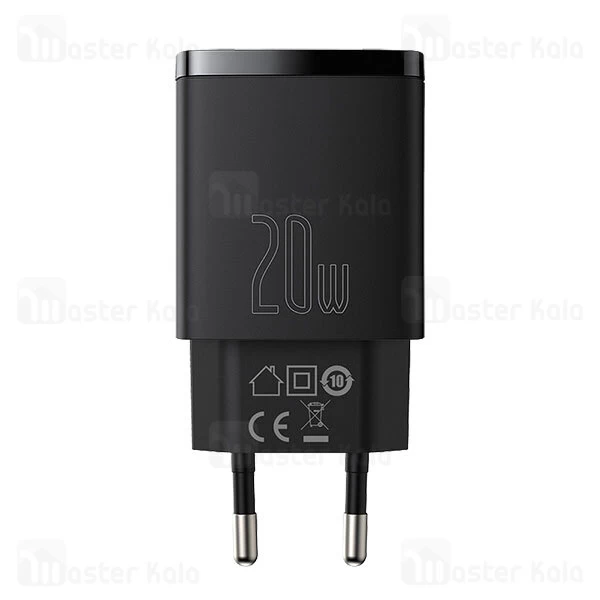 شارژر دیواری Baseus Compact Quick Charger U+C 20W CCCP20UE CCXJ-B01