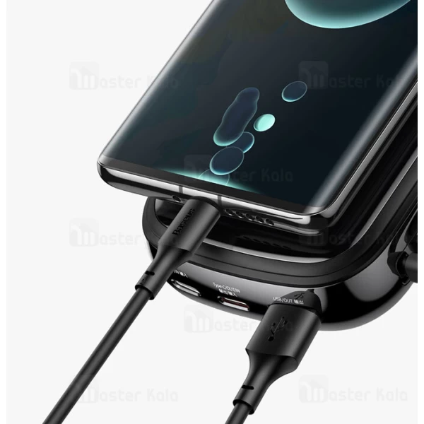 پاوربانک 20000 بیسوس Baseus Qpow Digital Display PPQD-I01 توان 22.5 وات همراه با کابل متصل