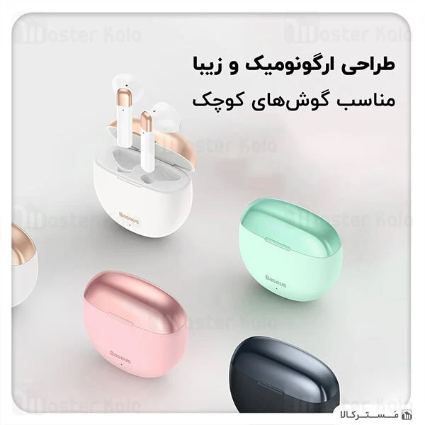 ﻿هندزفری بلوتوث Baseus W2 Encok Hi-Fi True Wireless AirNora Earphones NGW2-01