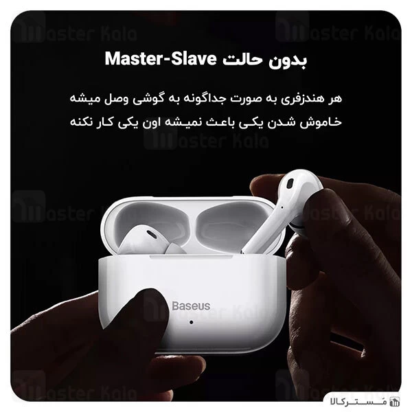 ﻿هندزفری بلوتوث Baseus W3 Encok Hi-Fi True Wireless Earphones NGW3-02