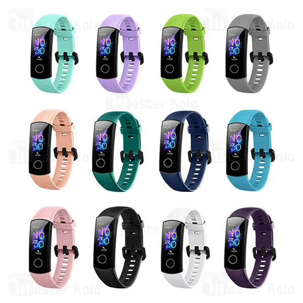 بند سیلیکونی دستبند سلامتی Huawei Honor Band 5 / 4 V Strap Silicone Band