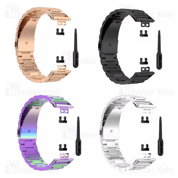 بند دستبند سلامتی Huawei Watch Fit Metal Wrist Strap