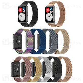 بند فلزی ساعت هوشمند هواوی Huawei Watch Fit Stainless Steel Milanese Straps