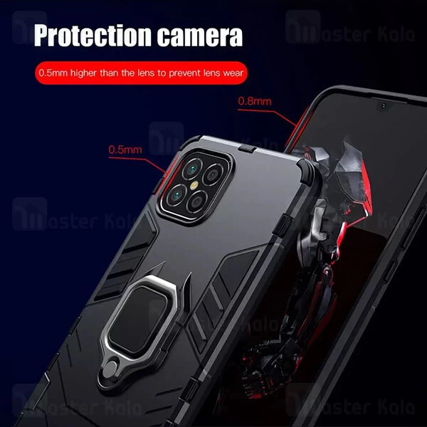 قاب Huawei Nova 8 SE KEYSION ShockProof Armor Ring Holder Case