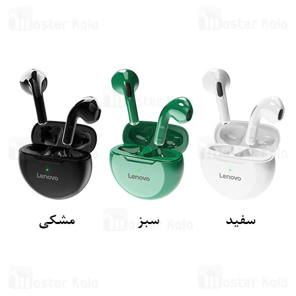 ﻿هندزفری بلوتوث Lenovo HT38 True Wireless Stereo Bluetooth HiFi Earbuds