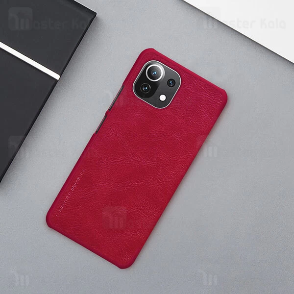 کیف چرمی Nillkin Qin Leather Case Xiaomi Mi 11 Lite / Mi 11 Lite 5G