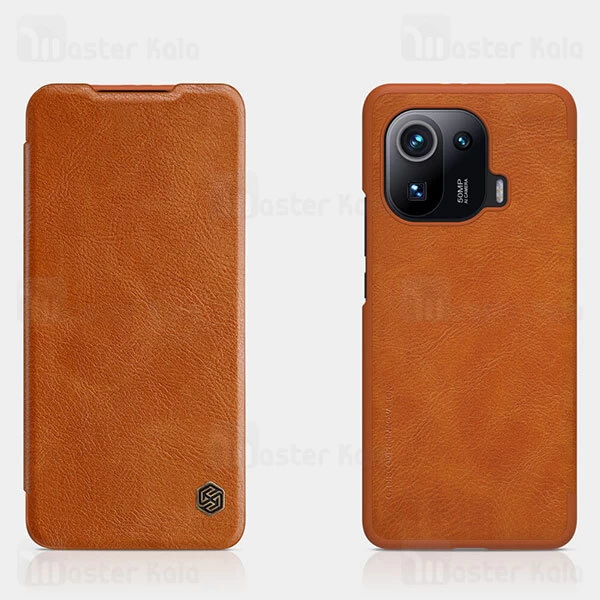 کیف چرمی Nillkin Qin Leather Case Xiaomi Mi 11 Pro