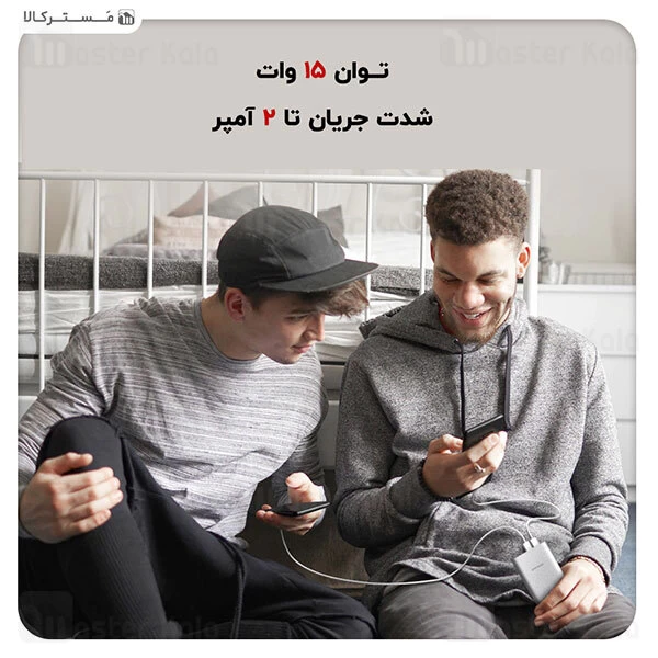 پاوربانک 10000 فست شارژ سامسونگ Samsung Battery Pack EB-P1100CSEGWW 15W با پورت تایپ سی