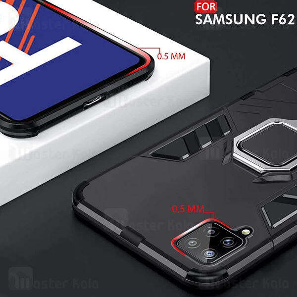 قاب ضد ضربه Samsung Galaxy M62 / F62 Keysion Shockproof Armor Ring Holder Case
