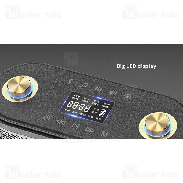 اسپیکر W-King T10 True Wireless Stereo Bluetooth Speaker 120W With Microphone