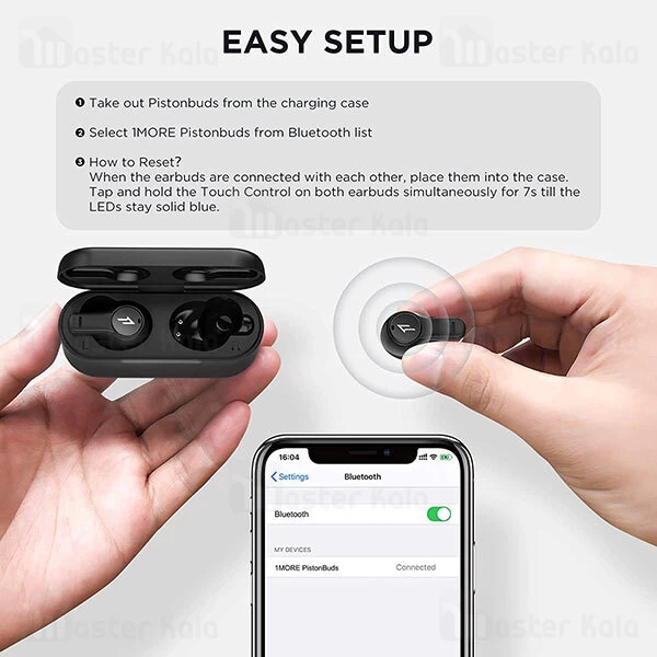 هندزفری بلوتوث Xiaomi 1More PistonBuds ENC True Wireless In-Ear Headphones