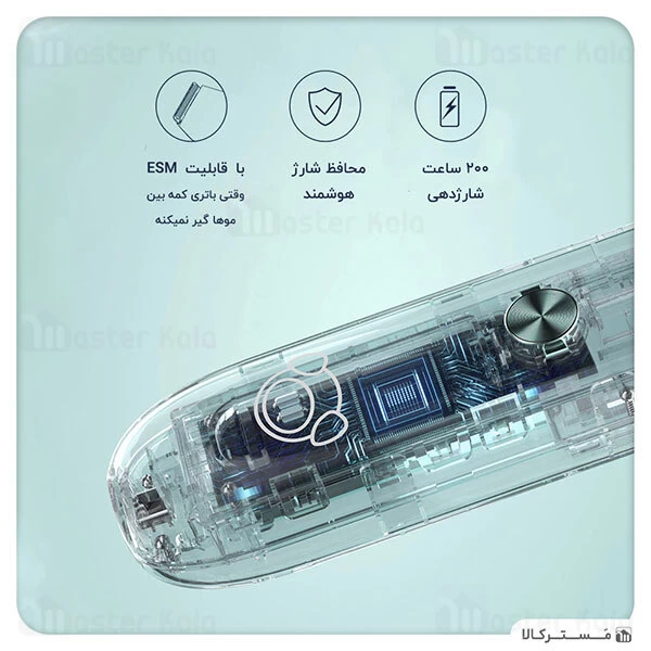 ماشین اصلاح موی سر کودک شیائومی انچن Enchen YOYO Baby Hair Silent Smart Anti-Card Trimmer