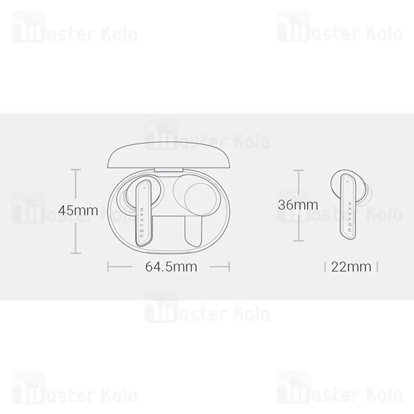 ﻿هندزفری بلوتوث Xiaomi Haylou W1 AptX CVC8 TWS Earphones