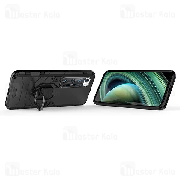 قاب ضد ضربه Xiaomi Mi 10S KEYSION Shockproof Armor Ring Holder Case