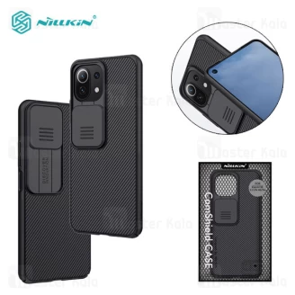 قاب محافظ نیلکین شیائومی Xiaomi Mi 11 Lite / Mi 11 Lite 5G Nillkin CamShield Case دارای محافظ دوربین