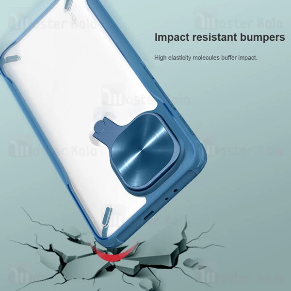 قاب محافظ نیلکین شیائومی Xiaomi Mi 11 Nillkin Cyclops Case دارای استند و محافظ دوربین